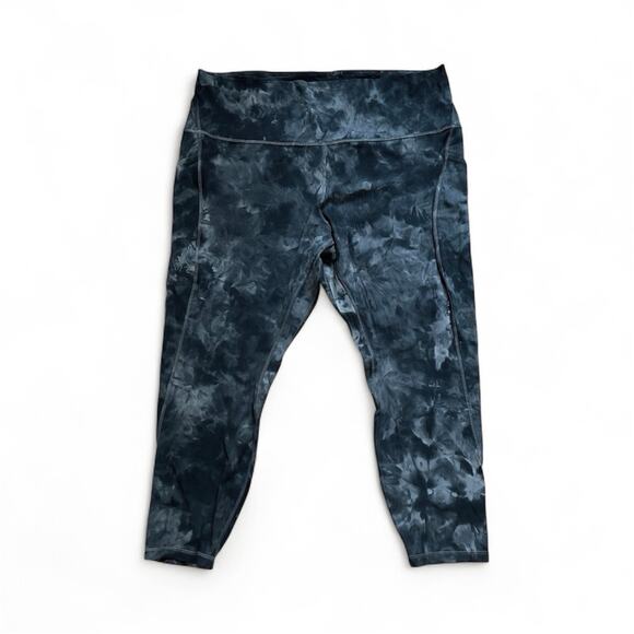 NWOT Lululemon Align High Rise Pant with Pockets 25" Diamond Dye Grey Size 20 - Picture 5 of 10